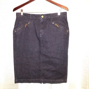 Lauren Jeans Co. Premium Jean Skirt‎
